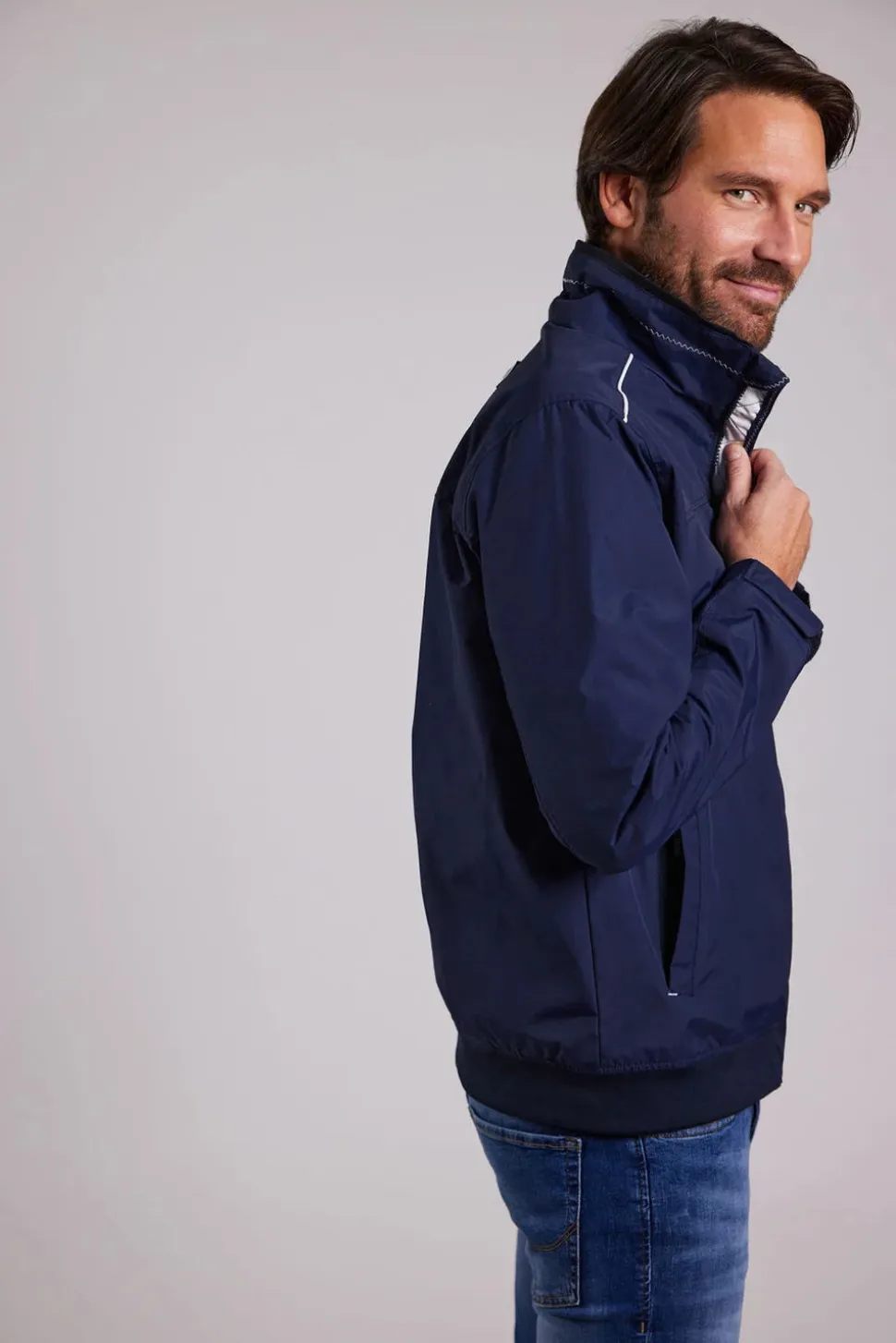 Sebago miesten takki, PERFORMANCE LIGHT WIND JACKET Tummansininen