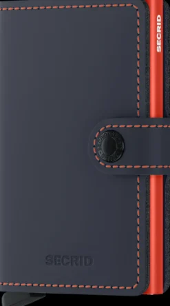 Secrid Korttikotelo, MINIWALLET NIGHTBLUE ORANGE Sininen