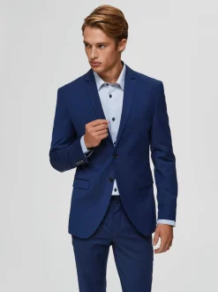 Selected bleiseri, BILL BLUE SUIT JACKET Indigo
