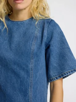 Selected Femme Mekko, SLFrie 2/4 Short Dress Indigo