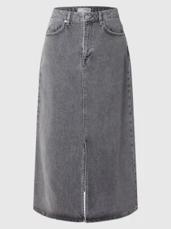 Selected Femme naisten farkkuhame, SLFKRISTA GERDA MAX SKIRT Grafiitti