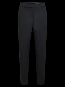 Selected Femme Naisten Housut, SLFRITA-RIA MW CROPPED PANT NOOS Black