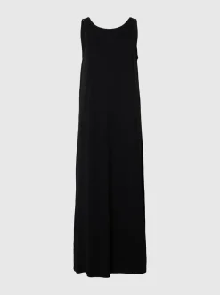 Selected Femme naisten mekko, SLFANOLA SL LOW BACK ANKLE DRESS Musta