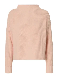 Selected Femme naisten neulepusero SLFSELMA SUS LS KNIT PULLOVER NOOS, Pale Dogwood