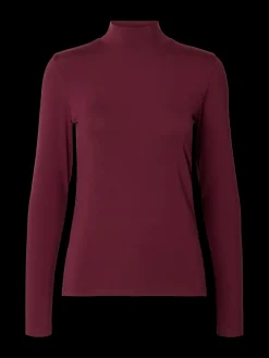Selected Femme Naisten Paita, SLFMANJA LS HIGH NECK NOOS Fig