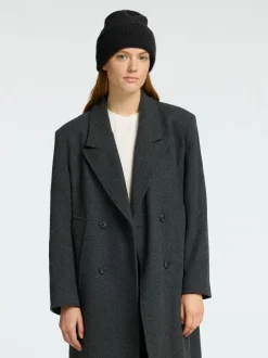 Selected Femme naisten pipo Slfmaline Knit Beanie, musta