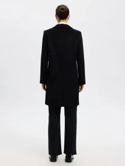 Selected Femme naisten takki, SLFSASJA LANO COAT Black