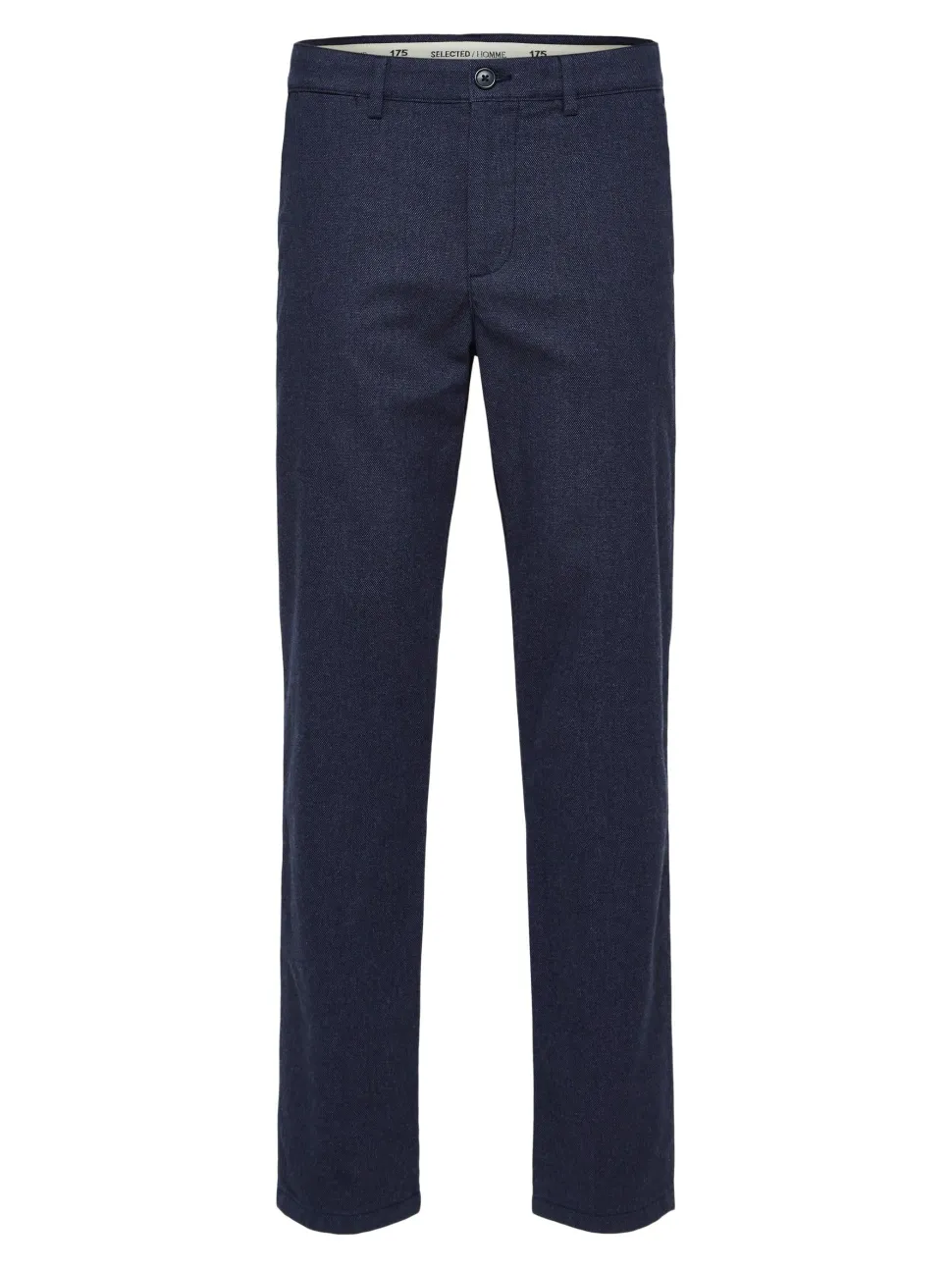 Selected housut, MILES BRUSHED PANTS Navy