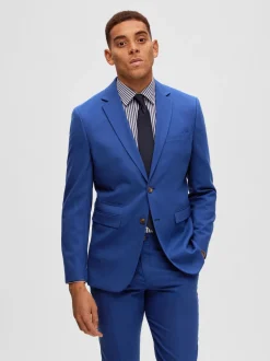 Selected miesten bleiseri SLHSLIM-NEIL BLZ, sininen