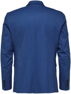 Selected Miesten Bleiseri, Slim Mylo Logan Sininen