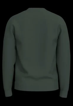 Selected miesten college, MANUEL SOFT CREW NECK Deep Forest