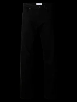 Selected Miesten Farkut, 196-Straight Ben Stay Black 600 Jeans Black Denim