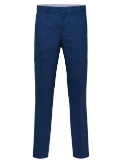 Selected Miesten Housut AD-SLHSLIM-OASIS BLUE TRS B Indigo