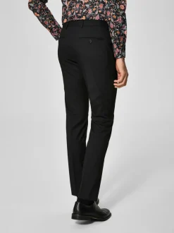 Selected Miesten Housut NEW MYLO LOGAN TROUSER NOS Musta