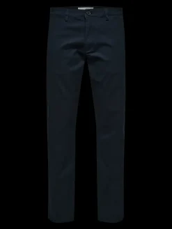 Selected, Miesten Housut, NEW MILES FLEX CHINO NOS Dark Sapphire
