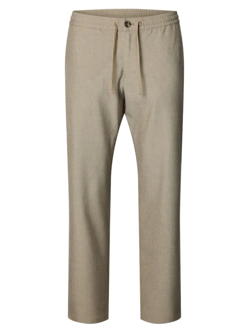 Selected miesten housut SLH196-Straight Robert String Pant, Sand