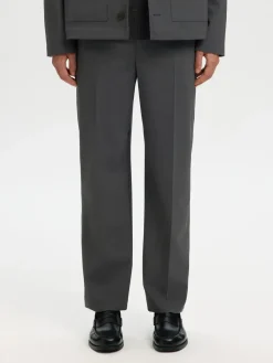 Selected miesten housut SLHLOOSE-MAGS TRS EX, Asphalt