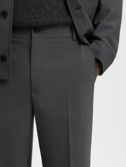 Selected miesten housut SLHLOOSE-MAGS TRS EX, Asphalt