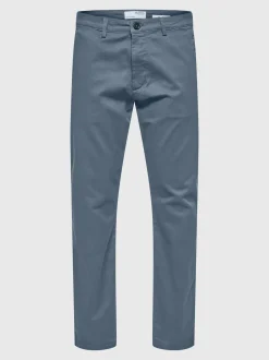 Selected miesten housut SLH175-SLIM NEW MILES FLEX PANT NOOS, Blue Mirage