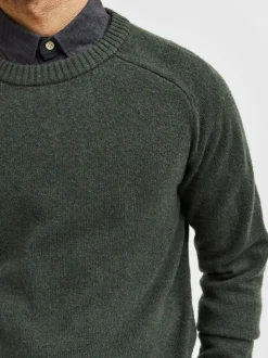 Selected Miesten Neule, Coban Lambs Nos Armeijanvihreä