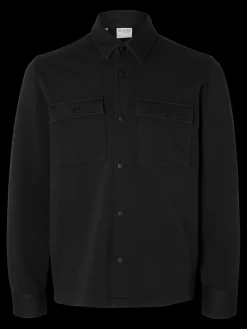 Selected Miesten Paitatakki Jackie Sweat Jacket Black