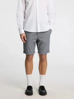 Selected Miesten Shortsit, SLIM LUTON FLEX SHORTS Sininen Kuosi