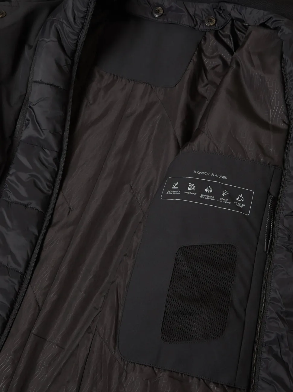 Selected miesten takki, NEW ALVIN MAC COAT Musta