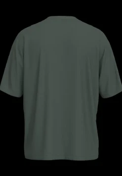 Selected miesten t-paita, LOOSE OSCAR SS O-NECK Deep Forest