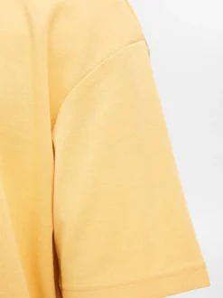 Selected miesten t-paita, LOOSE OSCAR SS O-NECK Keltainen