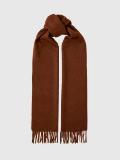 Selected Miesten Villahuivi, Tope Wool Poltettu Oranssi