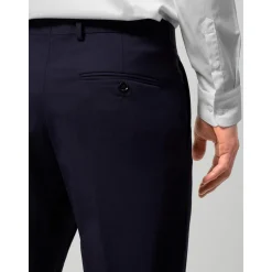 Selected Puvun Housut,One Logan Tummansininen