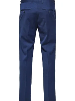 Selected puvunhousut, BILL BLUE SUIT TROUSER Indigo