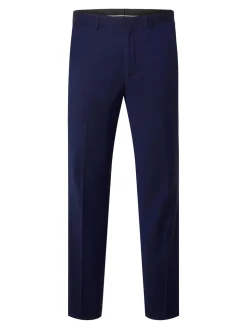 Selected puvunhousut, BILL BLUE SUIT TROUSER Tummansininen