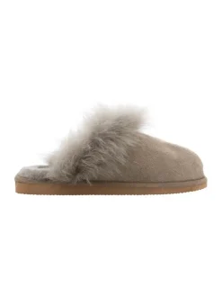 Shepherd of Sweden Naisten Tossut, EVELINA TOSSU Ruskeanharmaa