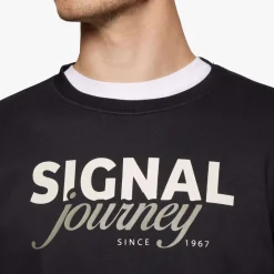 Signal miesten college, TIMSI CREW SWEAT Musta