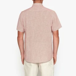 Signal miesten kauluspaita, PITT STRUCTURE Punainen Kuosi