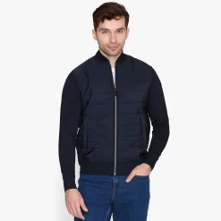 SIGNAL Miesten Kevyt Takki, MIKE MIXED SWEATSHIRT. Tummansininen