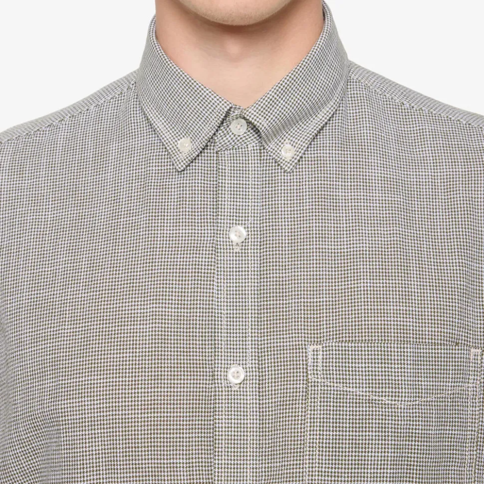 Signal miesten lyhythihainen kauluspaita, PITT STRUCTURE Vihreä