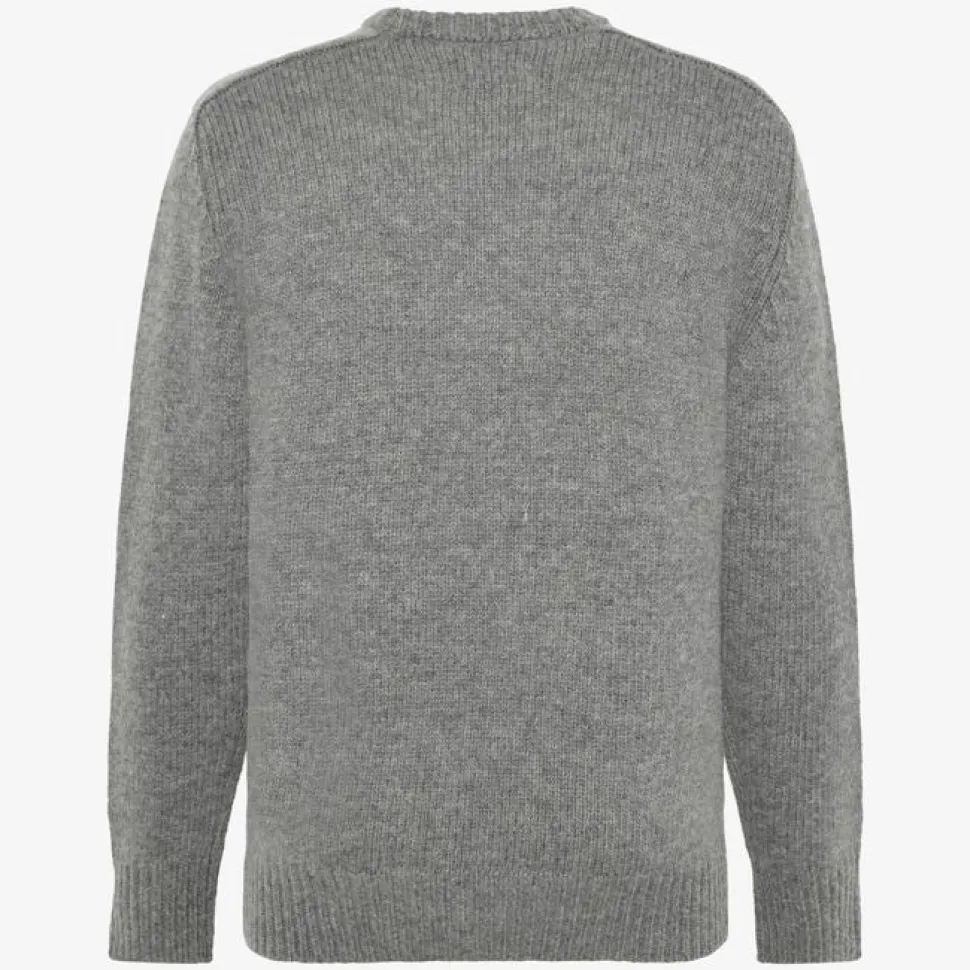 Signal miesten neulepusero KosmusSI wool crewneck, vaaleanharmaa