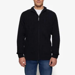 Signal miesten neuletakki AxelSi Windstopper, tummansininen