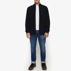 Signal miesten neuletakki AxelSi Windstopper, tummansininen