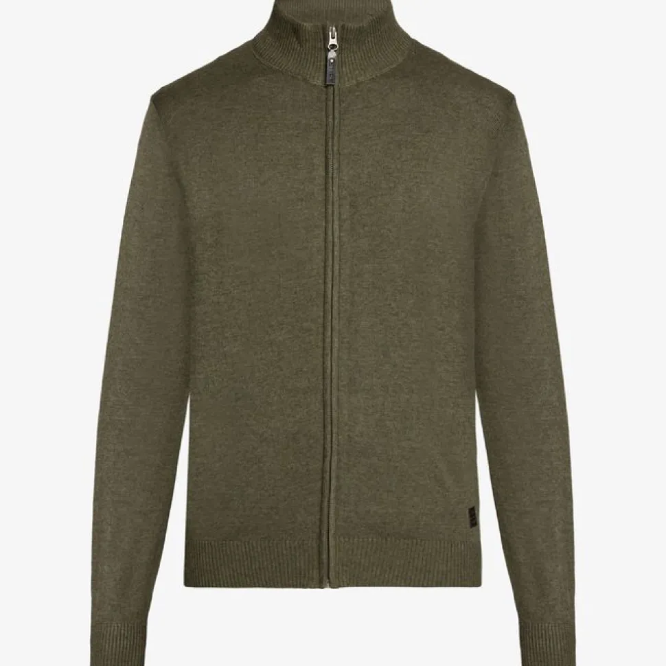 Signal miesten neuletakki KEANSI CARDIGAN, vihreä