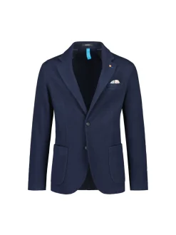 Sinnuu miesten bleiseri, CASUAL JERSEY BLAZER Tummansininen