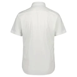 Sinnuu Miesten Kauluspaita, Technical Performance Shirt SS, Made in Europe, Valkoinen