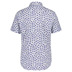 Sinnuu Miesten Kauluspaita, Performance Shirt SS, Sininen Kuosi