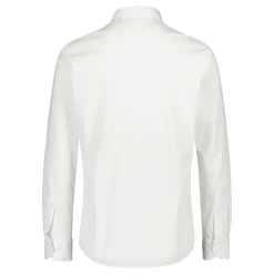 Sinnuu Miesten Kauluspaita PERFORMANCE TECHNICAL SHIRT LS, MADE IN EUROPE Valkoinen