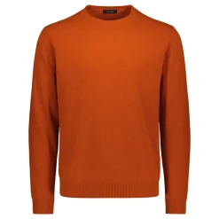 Sinnuu Miesten Neule, Wool Cashmere O Oranssi