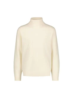Sinnuu Miesten Neulepoolo ROLLNECK FINE MERINO WOOL MADE IN ITALY Luonnonvalkoinen