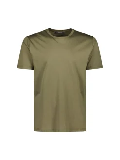 Sinnuu Miesten T-paita PACO LUXORY MODAL MADE IN ITALY Armeijanvihreä