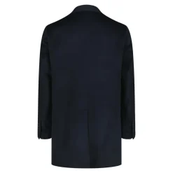 Sinnuu Miesten Villakangastakki, CASHMERE COAT Tummansininen